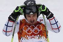 Ondřej Bank se blýskl v superobřím slalomu na olympijských hrách v Soči devátým místem.