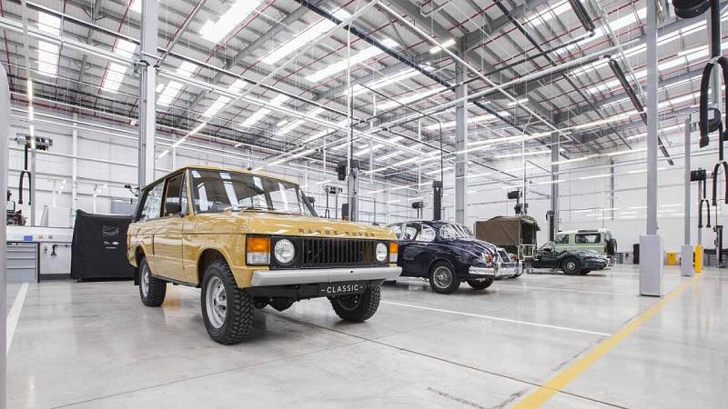 Jaguar Land Rover Classic Works.