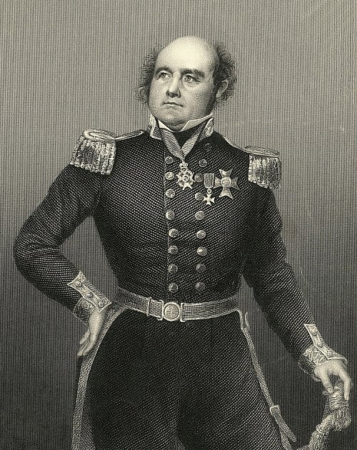 Sir John Franklin (1786-1847), anglický námořní kapitán a arktický průzkumník.