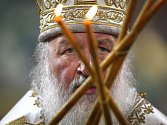 Hlava ruské pravoslavné církve, patriarcha Kirill.
