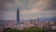 Věž Taipei 101 byla prvním mrakodrapem, který dosáhl výšku nad půl kilometru. Má tvar bambusu.