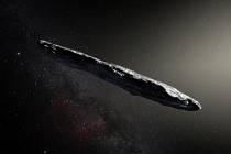 Oumuamua je objekt, který astrofyzik Avi Loeb považuje za mimozemské dílo