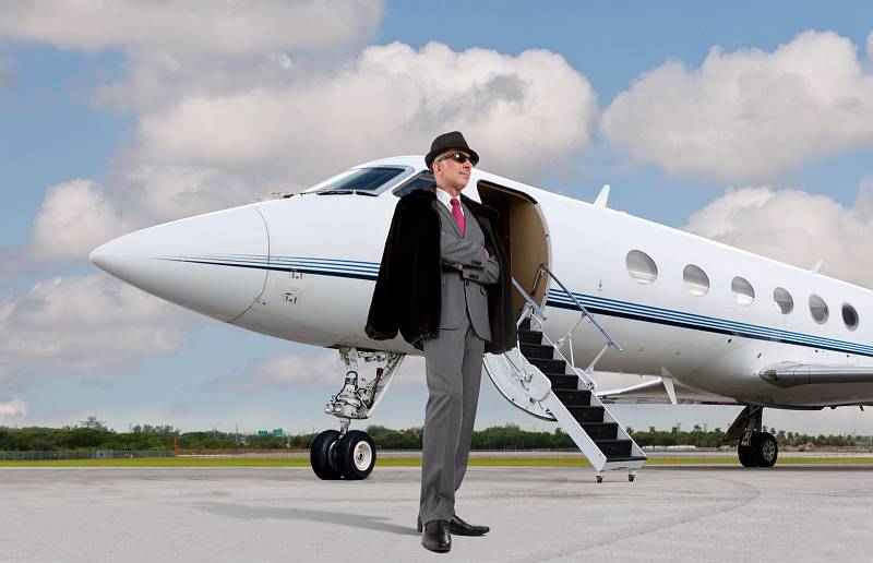Vedle luxusních domů, jachet a automobilů mají nejbohatší lidé světa i své soukromé letadlo.