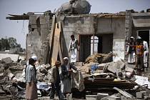 Bombardování v Jemenu
