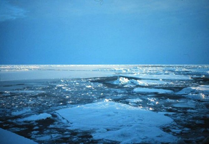 Led v Arktidě - Ilustrační foto