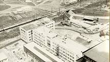 Elektrárna Ledvice - bloky 4,5 ve výstavbě (2. polovina 60. let 20. století)