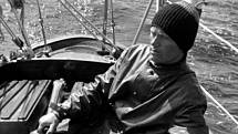 Při výcviku námořního jachtingu v Polsku (1967)