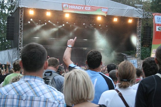 Festival Hrady CZ je čím dál tím více oblíbený… Snímek z loňských Valtic