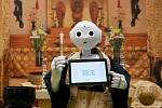 Japonský pohřební robot Pepper