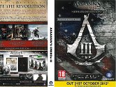 Obal hry Assassin's Creed prozrazující datum vydání.
