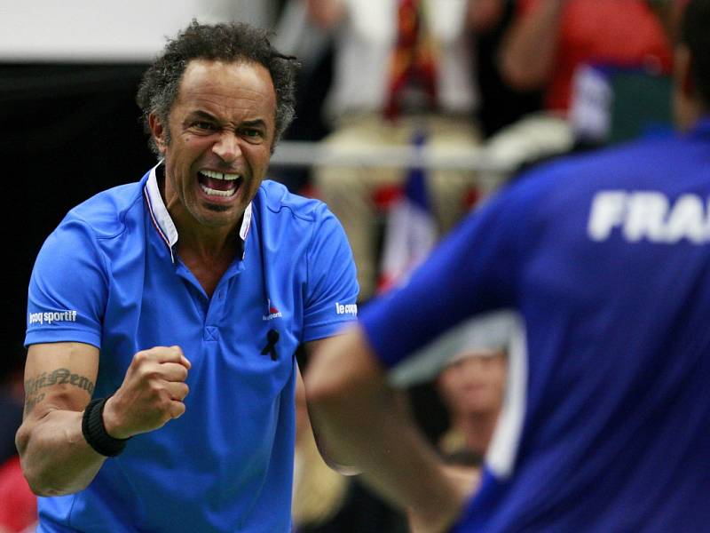 Kapitán Francie Yannick Noah.