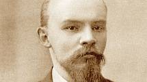 Vladimír Iljič Uljanov (Lenin) po návratu z exilu na Sibiři