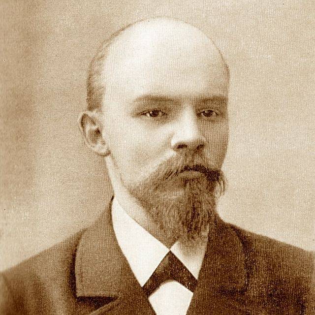 Vladimír Iljič Uljanov (Lenin) po návratu z exilu na Sibiři