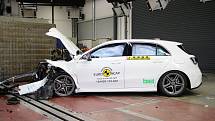 Crash test Mercedes-Benz třídy A.