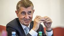 Premiér Andrej Babiš poskytl 16. června 2020 rozhovor Deníku