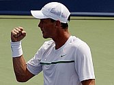 Tomáš Berdych na turnaji v Cincinnati.