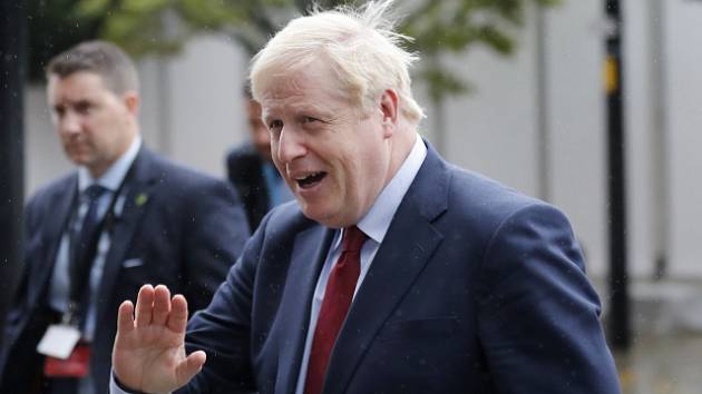 Britský premiér Boris Johnson