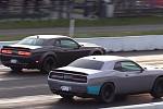 Dodge Challenger SRT Hellcat vs. Demon.