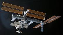 Tento pohled na Mezinárodní vesmírnou stanici na pozadí hlubokého vesmíru pořídil v roce 2006 americký raketoplán Atlantis
