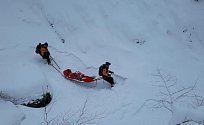 V Malé Fatře zabila lavina skialpinistu