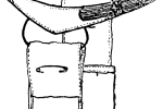 Hygienický pás pro ženy z roku 1905