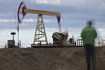 Těžba ropy v Rusku. Ilustrační foto