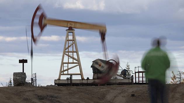 Těžba ropy v Rusku. Ilustrační foto