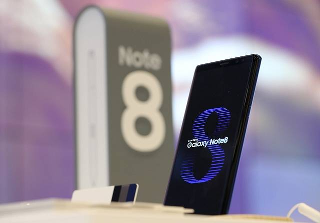 Smartphone Galaxy Note 8 firmy Samsung