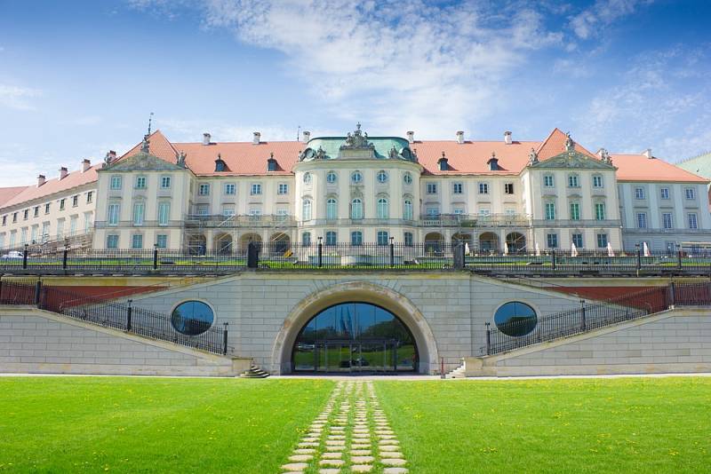 Královský hrad ve Varšavě.