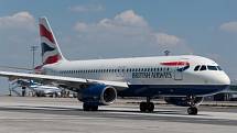 Airbus A320 společnosti British Airways. Ilustrační foto.