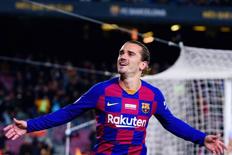 Francouzský fotbalista ve službách Barcelony Antoine Griezmann