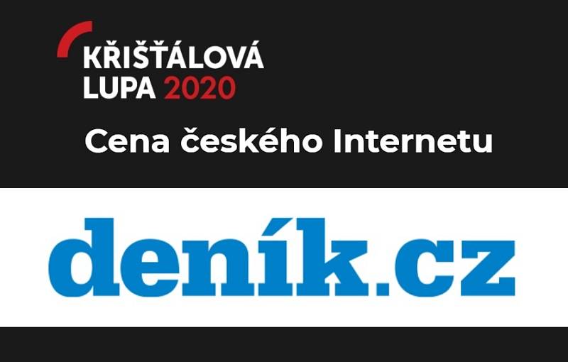 Libí se vám zpravodajský server Deník.cz? Hlasujte pro nás v anketě Křišťálová lupa 2020.