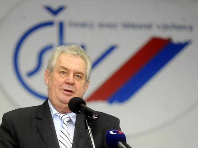 Prezident republiky Miloš Zeman se zúčastnil valné hromady Českého svazu tělesné výchovy (ČSTV), která se konala v Nymburku.