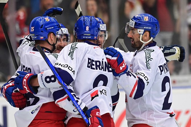 Čeští hokejisté si poradili v přípravě na MS s Německem i podruhé
