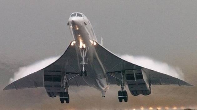 Legendární Concorde.