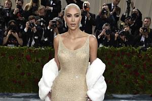 Kim Kardashian na Met Gala 2022.