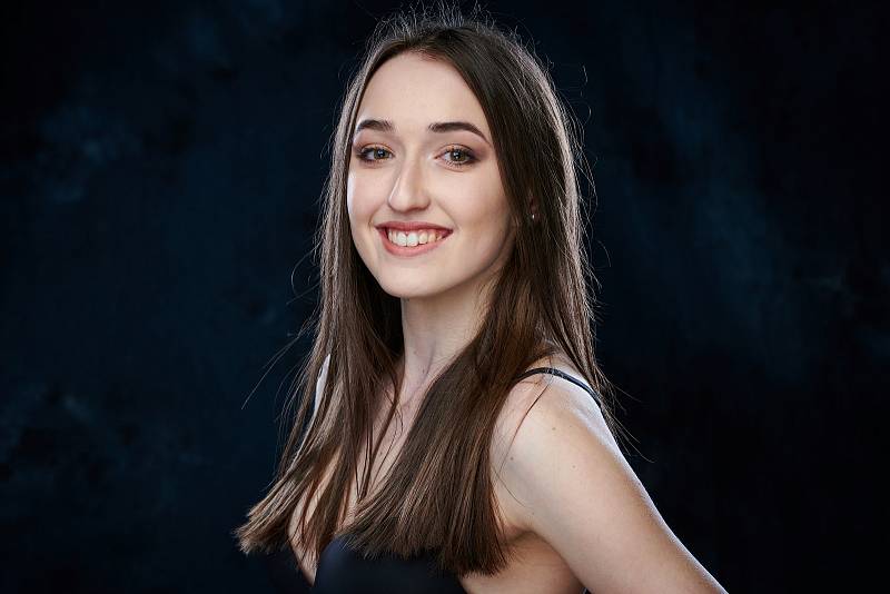 Finalistka Miss OK Karolína Bubáková, 18 let, z Loun