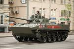 Obojživelné pěchotní bojové vozidlo BMD-4 je ve službách ruské armády od roku 2004. Pojme až osm lidí. Patří mezi nejlehčí, zato však nejvíce vyzbrojené ve své třídě.