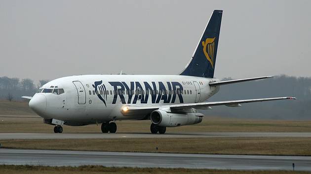 Boeing 737 společnosti Ryanair, ilustrační foto