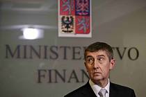 Ministr financí Andrej Babiš.