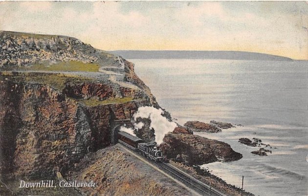 Trať z Derry do Coleraine vede po pobřeží Severního Irska už od devatenáctého století.