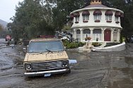 Záplavy a sesuvy půdy v Kalifornii