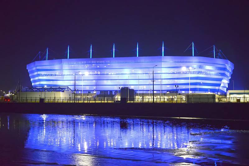 Stadion Baltic area, kde se hrálo MS světa ve fotbale v roce 2018