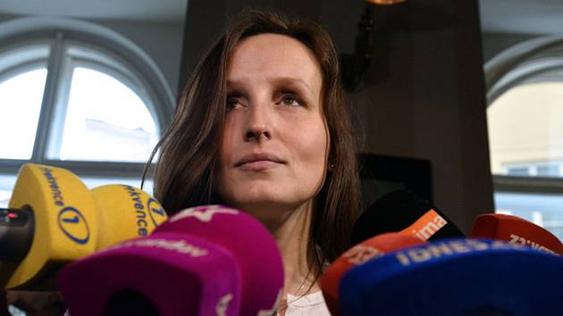 Eva Michaláková (na snímku z 9. února 2015), která se domáhá vydání svých dvou synů.
