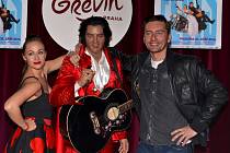 Petr Vondráček s Elvisem a Marií Křížovou