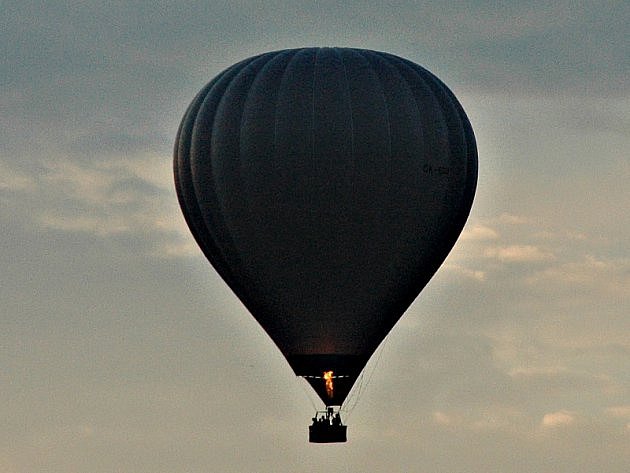 Horkovzdušný balón, ilustrační foto