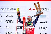 Američanka Mikaela Shiffrinová vyhrála sobotní slalom Světového poháru ve Špindlerově Mlýně.