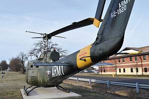 Vrtulník, který Robert K. Preston 17. února 1974 ukradl, se později stal turistickou atrakcí.
