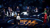 Předvolební debata ve Švédsku