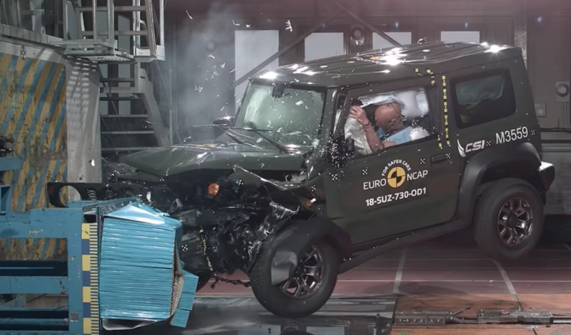 Crash test Suzuki Jimny